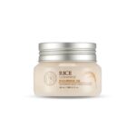 The Face Shop Rice Ceramide Moisturizing Cream - Rice Extract + Rice Bran Oil - Hydrating Targets Dryness, Brightening - Dermatologically Tested - Lightweight Moisturizer Face Cream - Korean Skin Care