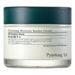 Pyunkang Yul [PKY] Calming Moisture Barrier Cream Instantly Soothes Sensitive Skin, Hyaluronic Acid & Ceramide for Hydration, Vegan, Korean Skincare (1.69 Fl. Oz, 50ml)