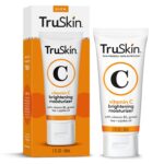 TruSkin Vitamin C Moisturizer Face Cream – Brightening, Anti Aging, Hydrating, Skin Wrinkle Cream – Vitamin B5, Vitamin E, Jojoba Oil, Aloe Vera & Green Tea, 2 Fl Oz