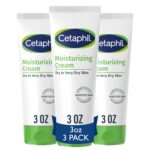 Cetaphil Face & Body Moisturizer, Hydrating Moisturizing Cream for Dry to Very Dry, Sensitive Skin, NEW 3 oz Pack of 3, Fragrance Free, Non-Comedogenic, Non-Greasy