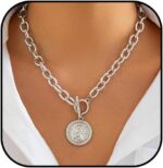 Chunky Gold Heart Necklace – Bold Cuban Link Jewelry