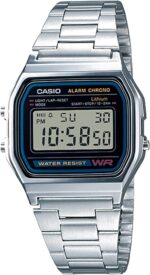 Casio A158WA Vintage Digital Watch – Classic & Water-Resistant