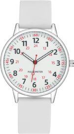 IBSO Women’s Nurse Watch – Easy-to-Read Dial & Silicone Band