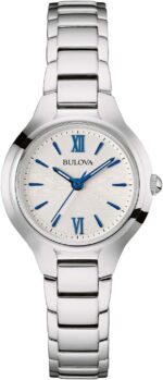 Bulova Ladies’ Classic Dress Watch – Stainless-Steel Quartz