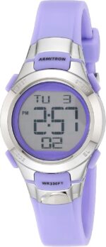 Armitron Sport Women’s Digital Chronograph Watch – Resin Strap