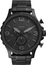 Fossil Nate Men's Watch with Oversized Chronograph Watch Dial and Stainless