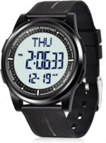 Beeasy Digital Watch – Waterproof with Stopwatch & Dual Time