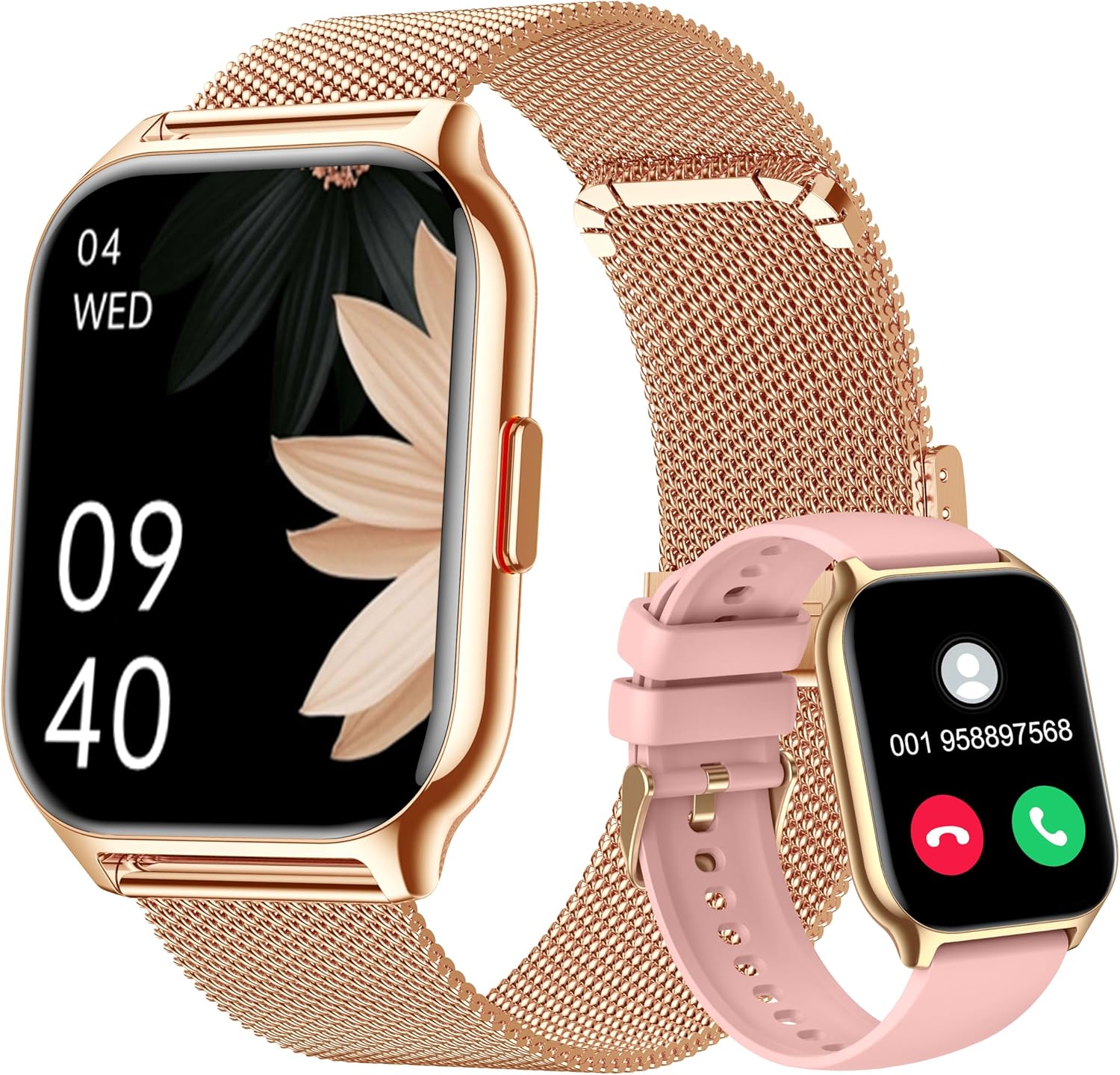 Smart Watch for Women & Men (Dial/Answer Calls) – 2.0″ Fitness Tracker Watch