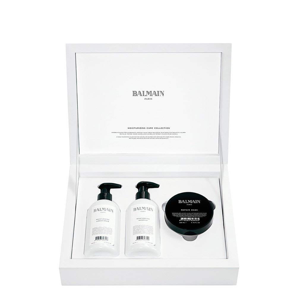 Balmain Moisturizing Care Set – Unisex Hair Hydration Collection for All Hair Types