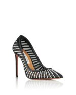 Aquazzura Passions Crystal Pump 105, Black, 10.5