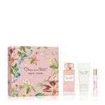 Oscar de la Renta New York Eau de Parfum 3 Piece Gift Set for Women – Perfume Spray 3.4 Fl. Oz, Purse Spray, Travel Spray 0.5 Fl. Oz, and Body Lotion 3.4 Fl. Oz.