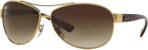 Ray-Ban Sunglasses – RB3386 / Frame: Gold Lens: Brown Gradient (63mm)