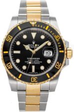 Rolex Submariner Date Black Dial Yellow Gold/Steel Men’s Watch 116613LN-0001