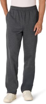 Amazon Essentials Men’s Fleece Open Bottom Sweatpant (Available in Big & Tall)
