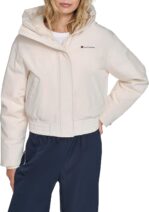 Champion womens Cropped Hooded Ski Bomber